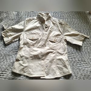 JP Collection short sleeve womans blouse. Size medium